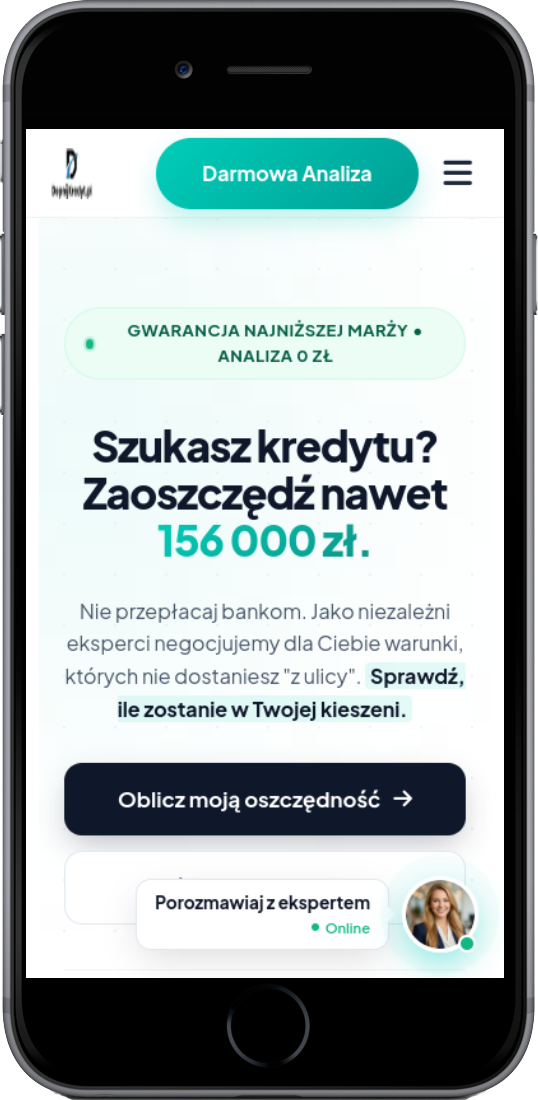 Dopnij Kredyt, wersja mobilna