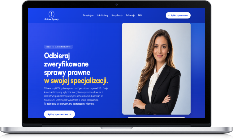 Gotowe Sprawy na laptopie